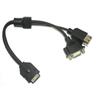 New for Poweredge 1855 1955 KVM/USB Dongle Front USB/Video Cable Wire JJ556 0JJ556 Laptop view 1