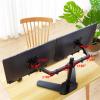 GenSDH Monitor Arm Gas Dual Monitor Stand Arm for 10-27" Two Monitor, Freestanding Desk Stand, Heavy-Duty Fully Adjustable Mount Arms with 75x75mm,100x100mm Monitor Desk Mount view 3