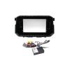 AYYDXRK 10 Inch Car Frame Fascia Adapter Canbus Box Decoder Compatible with Nissan Terra NAVARA 2021 Android Radio Dash Fitting Panel Kit Install Mount Kit(Frame Cable Canbus) view 2