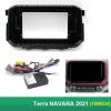 AYYDXRK 10 Inch Car Frame Fascia Adapter Canbus Box Decoder Compatible with Nissan Terra NAVARA 2021 Android Radio Dash Fitting Panel Kit Install Mount Kit(Frame Cable Canbus) view 3