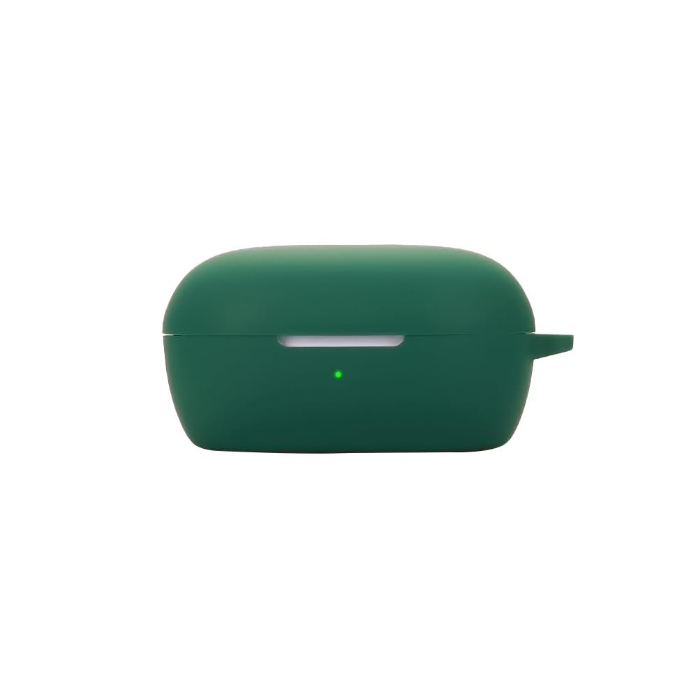 MIGOTODA Silicone Case with Hanging Loop for New Bose QuietComfort Earbuds 2024 - Model BSQC-N1 (Dark Green)