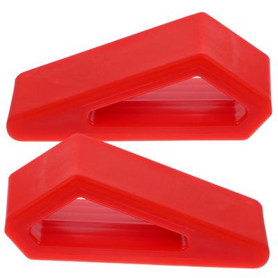 Lurrose 2pcs Laptop Support Holder Vertical Laptop Stand Scratch Desk Riser Ergonomic
