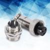 10 Set GX12 3Pin Aviation Plug Male Female Metal Socket Connector, New and, 12mm view 2