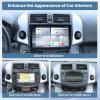 [4 Core + 32G] for Toyota RAV4 Radio 2007-2012: 9" 1280 * 800 HD Touch Screen Stereo with Wireless CarPlay Android Auto 5G WiFi GPS Bluetooth 5.0 FM RDS SWC Backup Camera view 2