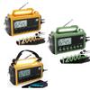 AUTO NOAA Weather Radio, Battery Operated Hand Crank Radio, Solar Portable AM/FM/SW Weather Alert Radio with Flashlight, Phone Charger, Headphone Jack,SOS Alarm for Survival view 1