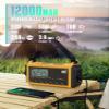 AUTO NOAA Weather Radio, Battery Operated Hand Crank Radio, Solar Portable AM/FM/SW Weather Alert Radio with Flashlight, Phone Charger, Headphone Jack,SOS Alarm for Survival view 3