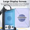 KJLYLPP Handheld Fiber Microscope 3.5in LCD Display, 400X Optic Fiber Inspection Probe Kit for UPC SC/FC/ST/LC/SC Male SC/LC Female Tips view 2