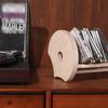 FFYWSBWD Wood Vinyl Record Storage Holder Stretchable - Vinyl IP Records Stand - Album Storage Organizer Display Stand Rack Holds Up to 35 Albums | DVDs | CDs view 4