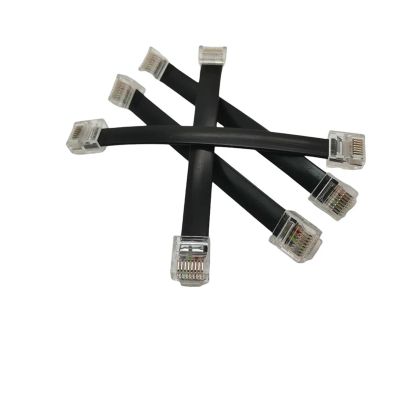 ACGTUY 5cm 10cm 20cm Short Cat5 Round UTP Ethernet Network LAN Cable RJ45 Connector 8P8C Patch Cord Compatible with The Computer Rouder(1-8,20cm (1PC))