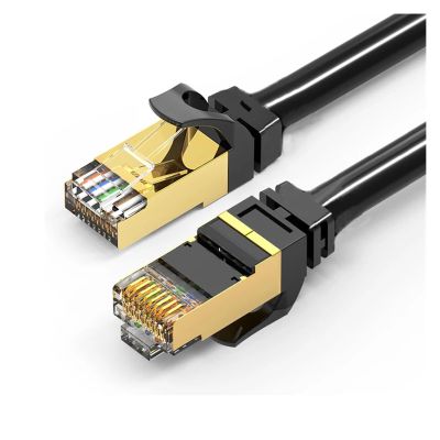 ACGTUY CAT7 Ethernet Cable 10Gb RJ45 LAN Network Cable Networking Ethernet Patch Cord CAT 7 Network Cable Compatible with The Computer Router(5M,Round Cable)