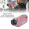 Asixxsix Video Camera Camcorder, 2.4 Inch Screen 2K 48MP Digital Camera 16X Zoom 270 Degree Rotating Screen Video Recorder Vlogging Camera with LED Fill Light, Loop Recording view 4