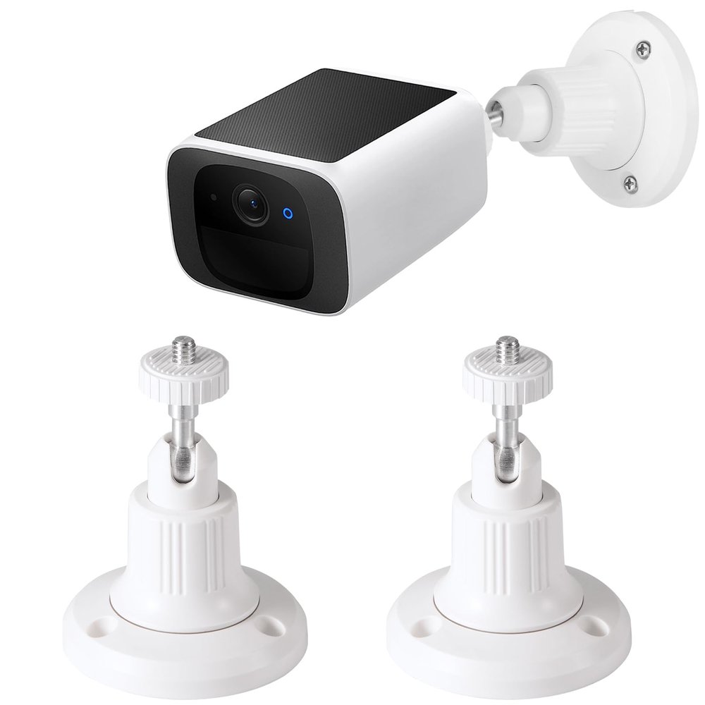 wochel 2Pack Security Camera Mount Compatible with eufy Solocam S220/C210, eufyCam 2C/2C Pro, 3/S330, 3C/S300, Easy to Install, Adjustable Camera Wall Mount with Stable and Firm Materials