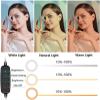 Clip Ring Light Desktop Laptop Fill Light Video Conference Live Light 16CM view 2
