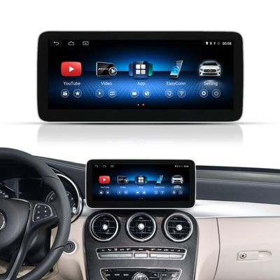 Android System Car Touchscreen Wireless CarPlay Android Auto for Mercedes Benz C Class W205 2015-2018 Year with NTG5.0, Car Stereo Multimedia Radio Receiver. DSP, Bluetooth, NO Linux,