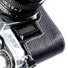 AE-1 case Handmade Genuine Leather Camera Protective Half Camera case, for Canon ae-1 a1 AE-1P (Black) view 4