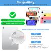 aMZCaSE for iPad A16 11th 10th Generation Case with Keyboard - 7 Colors Backlight Detachable Folio Keyboard Case for iPad (A16) 11th Gen 2025 & 10th Gen 10.9 inch 2022, Smart On/Off, Pen Holder, Black view 2