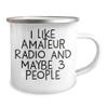 Amateur Radio Enthusiast Gifts for Him or Her, Funny Camping Mug for Christmas view 2