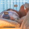 Rechargeable Pillow Speaker, Bone Conduction Sound Soundbar Stereo Speaker for Side Sleepers view 4