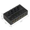 4 Channel Ultra-Compact Headphone Audio Amplifier, 6.35mm Jacks view 2