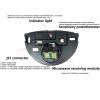 12-24V Body Manual Motion Radar Detector Microwave Radar Motion Detector view 3