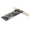 DIY 4 Port SATA PCI Expansion Card PCI to SATA Adapter Card for Windows 98SE/Me view 1