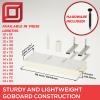 Floating Shower Bench Kit with Orange Waterproof Foam Board and Original Shower Bench Bracket (10.25x46)-Great for New Constructions or Bathroom Renovations, Ready to Tile Shower Bench view 3