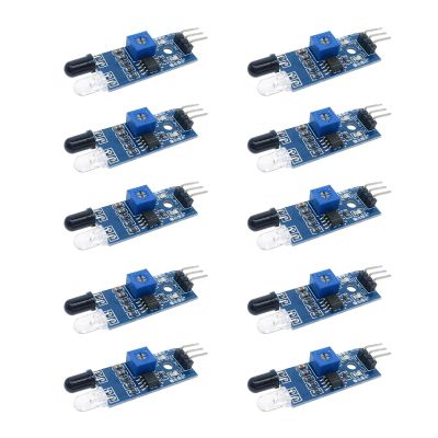 Replacement IR Infrared Obstacle Avoidance Sensor Module, 10Pcs