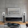 Kanto REN 200W Powered Speaker System with HDMI ARC Input for TV & Home Theater | USB-C and Bluetooth 5.3 | High/Low Pass Filter | Pair | Matte White view 2