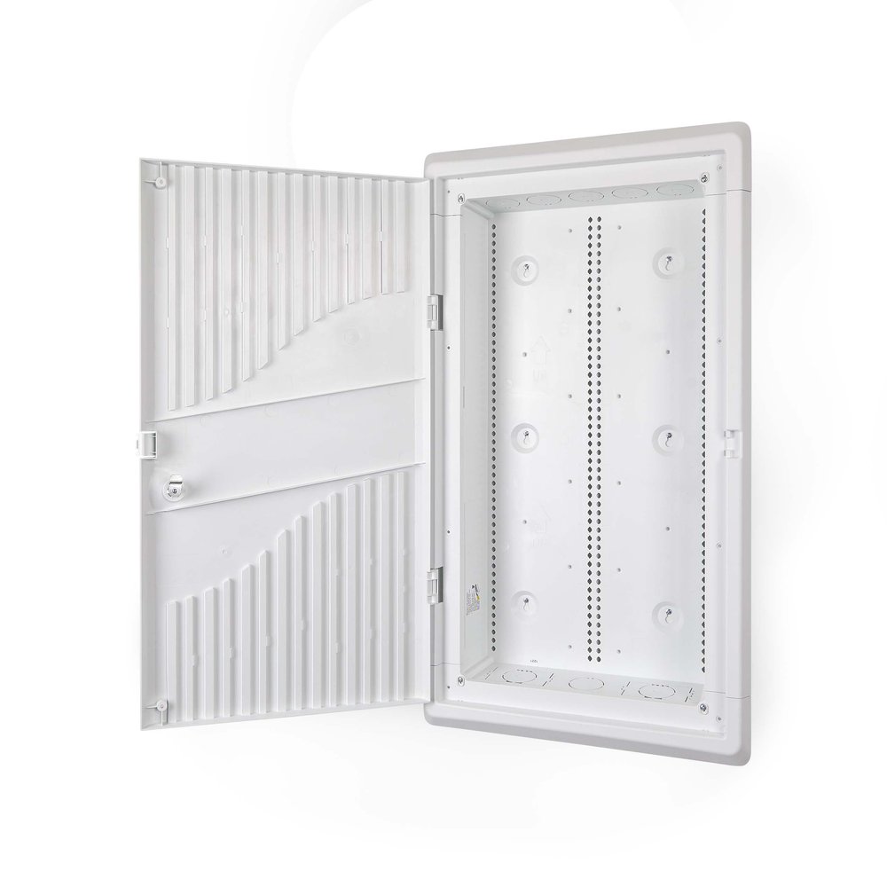 StarTech.com 28-Inch Wall-Mount Media Enclosure, Cable Management Box for Network Distribution, Structured Media Enclosure