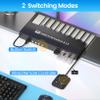 USB 3.0 Dual Monitor HDMI KVM Switch, 4K60Hz 4 Port HDMI KVM Switch for 4 Computers Share 1 Set of Keyboard, Mouse and 2 Monitors, 4 USB 3.0 Ports Integration view 2