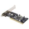 Replacement SATA PCI Expansion Card PCI to SATA Adapter Card, 4 Port view 4