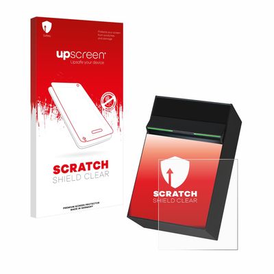 upscreen Scratch Shield Screen Protector Compatible with Desko Penta Scanner Cube - HD-Clear, Anti-Fingerprint