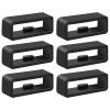 6-Pack Band Loops for Garmin Venu 3/Vivoactive 4, Fenix 7 6 5, Instinct, Approach S20 S60 S70, Forerunner 965 945 935 265 255 735XT Band Keeper, Silicone Replacement Watch Band Loop/Holder/Retainer view 1