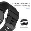 6-Pack Band Loops for Garmin Venu 3/Vivoactive 4, Fenix 7 6 5, Instinct, Approach S20 S60 S70, Forerunner 965 945 935 265 255 735XT Band Keeper, Silicone Replacement Watch Band Loop/Holder/Retainer view 3