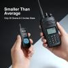 HAOO Mini Walkie Talkies with Earpieces, Portable Two Way Radio FM Transceiver, Long Range Walkie Talkie for Skiing, Hiking, Outdoor Sport, Restaurants, Hospital, Supermarket, 3 Pack view 3
