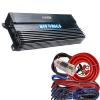 Hifonics Alpha A1500.1D 1500W Super D-Class Monoblock Car Amplifier with Hifonics EQ & Amp Kit, Bass Remote, and Installation Hardware view 2