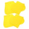 BELLIFFY 2pairs Non-slip Boot Covers Elastic Rain Shoe Protector for Outdoor Activities Fits Men and Women Yellow Keep Shoes Clean and Dry view 1