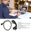 CHEOTIME Eye Webcam for PC, Center Cam Multifunctional High Definition 8MP 1080P Auto Focus Flexible Tube USB Webcam for PC Laptop for Live Streaming view 2