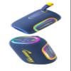 Portable Wireless Waterproof Bluetooth Speaker, 65W Output, 8000mAh Battery, RGB Lights, EQ Modes, 10M Range, TWS Connection, AUX/TF Card (Blue) view 3