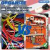 CNHABAGU Magnet Zip Tie Mount Clips Magnetic Zip Ties Mount Base Holder Multipurpose Wire Cable Holder Mount Wire Clips Management for Home Office Marine Electrical Wiring (Black, 10 Piece) view 4