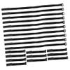 ARTIBETTER 20pcs Black Nylon Hook and Cable Ties Reusable Fastening Straps for Organizing Cords for view 1