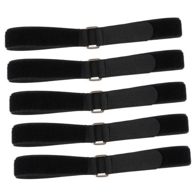 ARTIBETTER 5pcs Nylon Webbing Straps Buckles Ratcheting Straps for Cord Management Garage Storage Ties