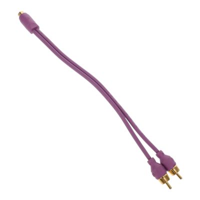 Mobestech Audio Speaker Splitter Cable Female to Male Car Speaker Wire for Amplifier Connection Efficiently Connect Multiple Audio Devices
