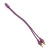 Mobestech Audio Speaker Splitter Cable Female to Male Car Speaker Wire for Amplifier Connection Efficiently Connect Multiple Audio Devices view 1