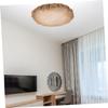 IWOWHERO Fluorescent Light Covers Ceiling Light Cover Lampshade Shade Diffuser Sock for Lampshades Pendant Lamp Accessories view 2
