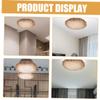 IWOWHERO Fluorescent Light Covers Ceiling Light Cover Lampshade Shade Diffuser Sock for Lampshades Pendant Lamp Accessories view 3