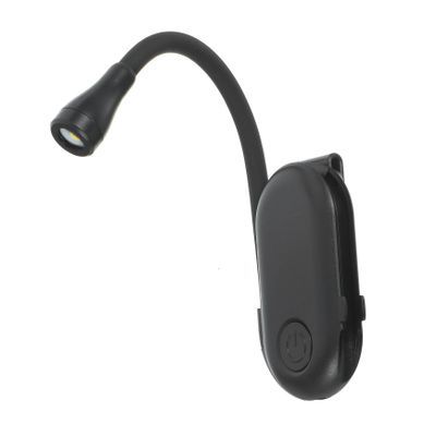 BRIGHTFUFU Reading Light Clip Rechargeable Led Book Lamp Clip Light for Night Reading Study Camping