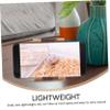 ARTIBETTER Magnetic Phone Holder Hand Desk Stand for Facetime Wooden Tablet Stand view 4