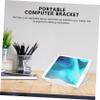 ARTIBETTER Metal Folding Laptop Rack White Computer Stand Tablet Holder Heat Dissipation view 3