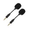 Alasum 2pcs Portable Noise Canceling Microphone for Live Streaming and Recording Compatible Phones and Computers and Play Compact Design view 1